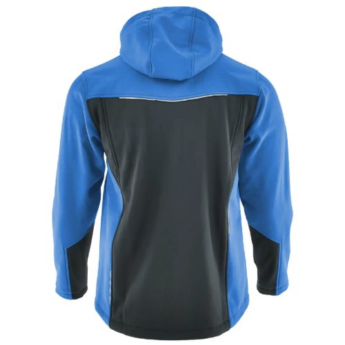 Sara Comfort Plus Softshell Kabát Sötétszürke/Égkék - S
