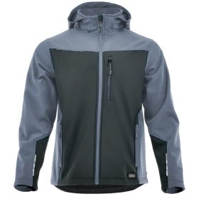 Sara Comfort Plus Softshell Kabát Szürke/Fekete