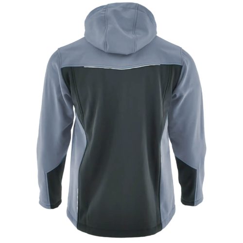 Sara Comfort Plus Softshell Kabát Szürke/Fekete - S