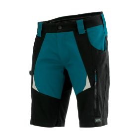 Sara Cottonflex Petrolkék Munkás Rövidnadrág