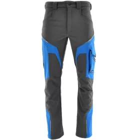   Sara Comfort Winter Bélelt Softshell Munkásnadrág Sötétszürke/Égkék
