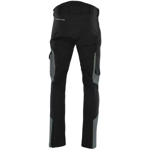 Sara Comfort Winter Bélelt Softshell Munkásnadrág Fekete/Szürke - M