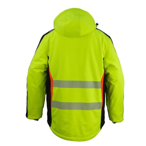 Urgent 980 Softshell Láthatósági Téli Munkáskabát - M