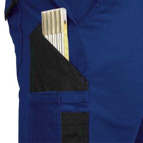 Leib Flex Rugalmas Királykék/Fekete Munkásnadrág