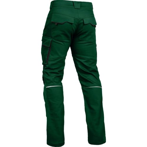 Leib Flex Rugalmas Zöld/Fekete Munkásnadrág - 64