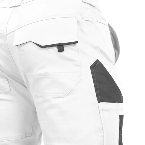 Leib Flex Rugalmas Fehér/Szürke Munkásnadrág