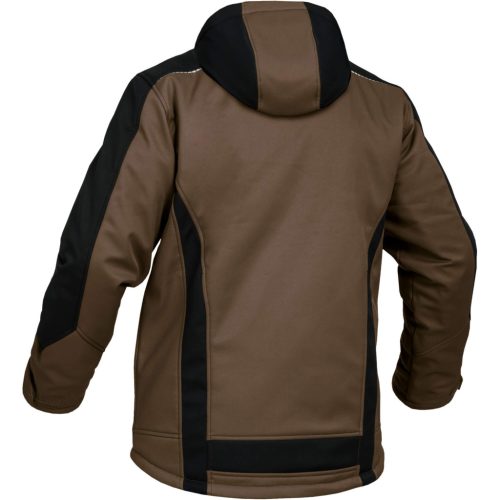 Leib Flex Barna Hőtükrös Téli Softshell Kabát