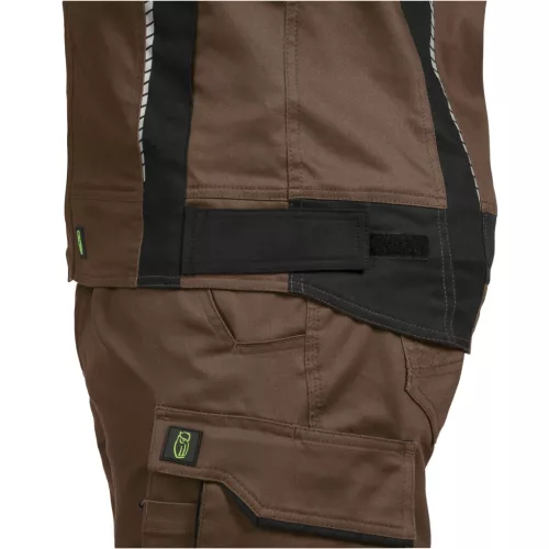 Leib Flex Rugalmas Barna Munkavédelmi kabát - 2XL