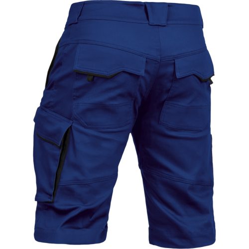 Leib Flex Rugalmas Királykék/Fekete Munkás rövidnadrág