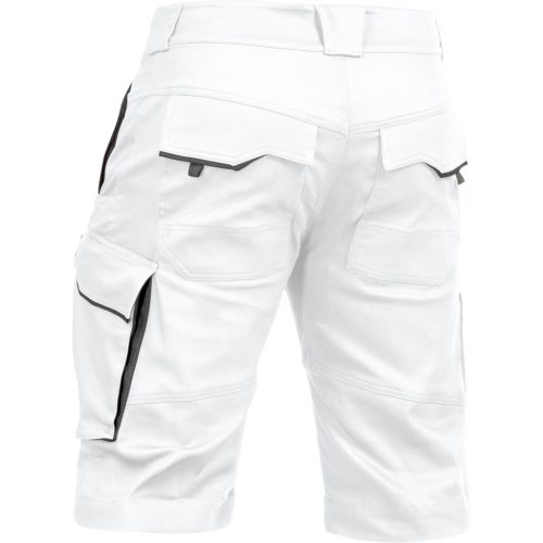 Leib Flex Rugalmas Fehér/Szürke Munkás rövidnadrág