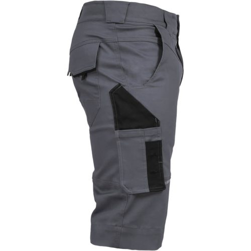 Leib Flex Rugalmas Szürke/Fekete Munkás rövidnadrág