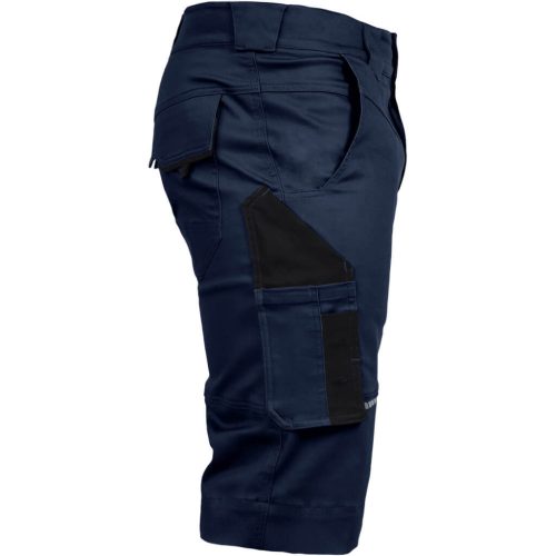 Leib Flex Rugalmas Sötétkék/Fekete Munkás rövidnadrág - 42