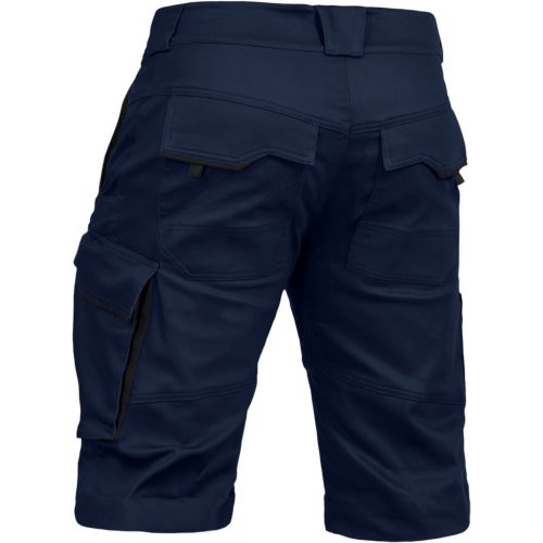 Leib Flex Rugalmas Sötétkék/Fekete Munkás rövidnadrág