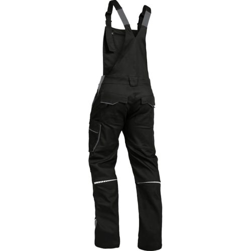 Leib Flex Rugalmas Fekete/Szürke Kantáros nadrág - 42