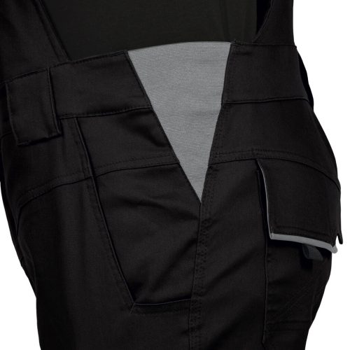 Leib Flex Rugalmas Fekete/Szürke Kantáros nadrág