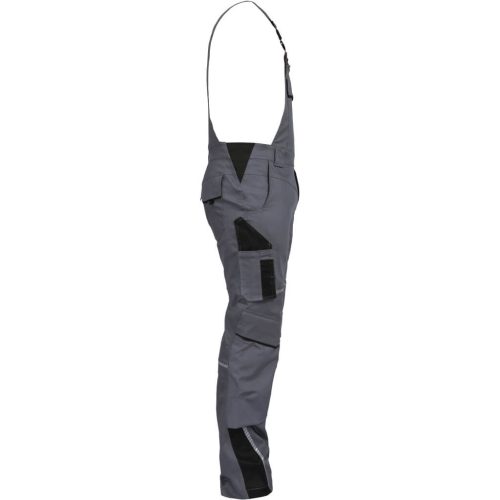 Leib Flex Rugalmas Szürke/Fekete Kantáros nadrág - 42