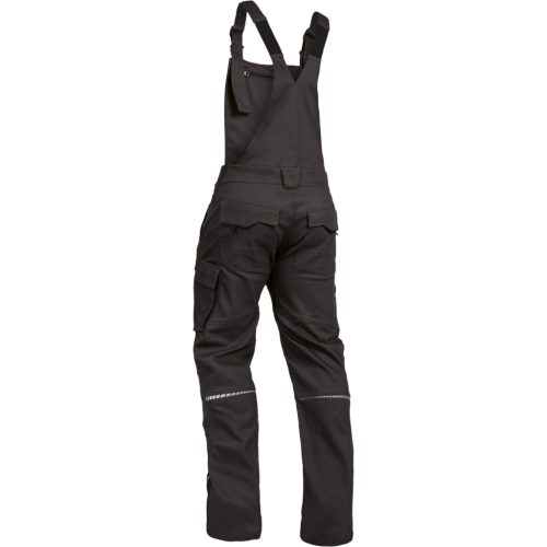 Leib Flex Rugalmas Antracit/Fekete Kantáros nadrág - 42