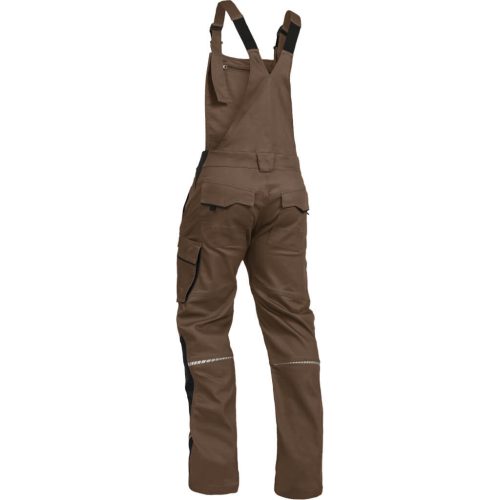 Leib Flex Rugalmas Barna/Fekete Kantáros nadrág - 42