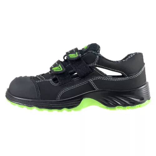 Urgent Lime 350 S1 Munkavédelmi Szandál bal