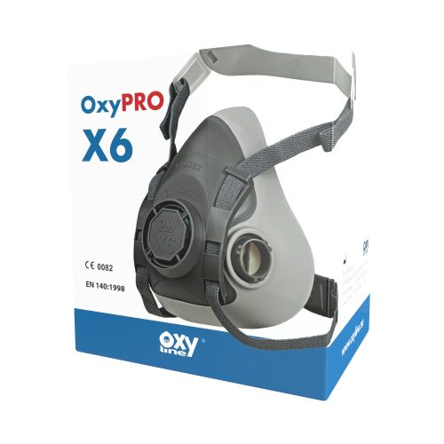 OXYLINE OXYPRO X6 szűrő félálarc - S