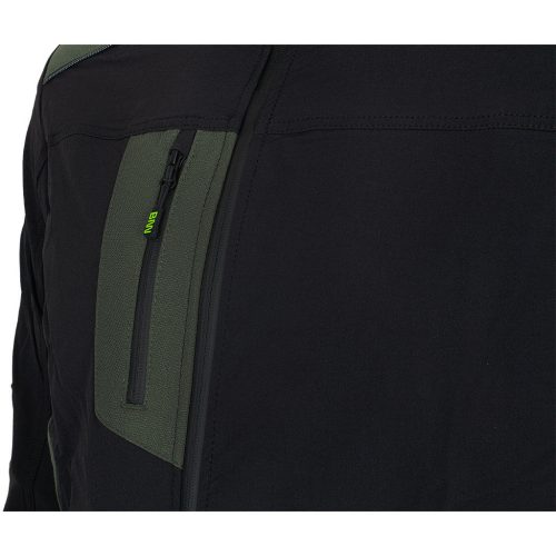 ProM Erebos Stretch Munkavédelmi Kabát fekete zöld