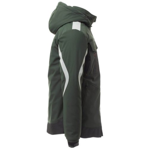 Payper Wonder Pad Bélelt Softshell Télikabát Erdőzöld/Fekete - L