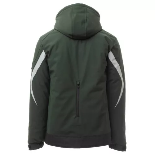 Payper Wonder Pad Bélelt Softshell Télikabát Erdőzöld/Fekete