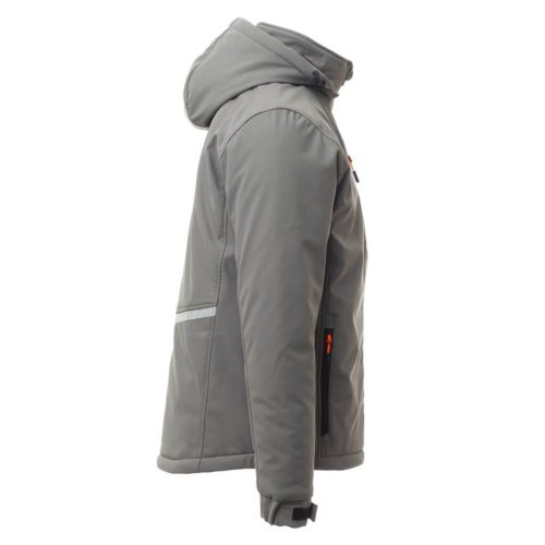 Payper Creek Pad Téli Bélelt Softshell Kabát Szürke - XXS