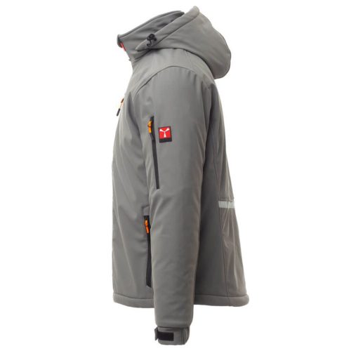 Payper Creek Pad Téli Bélelt Softshell Kabát Szürke