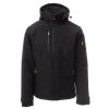 Payper Creek Pad Téli Bélelt Softshell Kabát Fekete