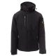 Payper Creek Pad Téli Bélelt Softshell Kabát Fekete
