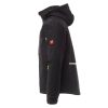 Payper Creek Pad Téli Bélelt Softshell Kabát Fekete