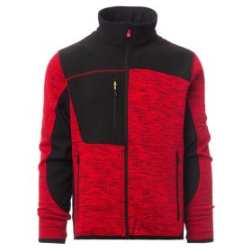 Payper Travel Piros/Fekete Cipzáras Pulóver