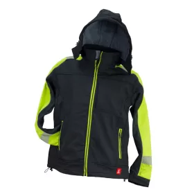 Urgent Softshell Kabát Fényvisszaverő Csíkkal